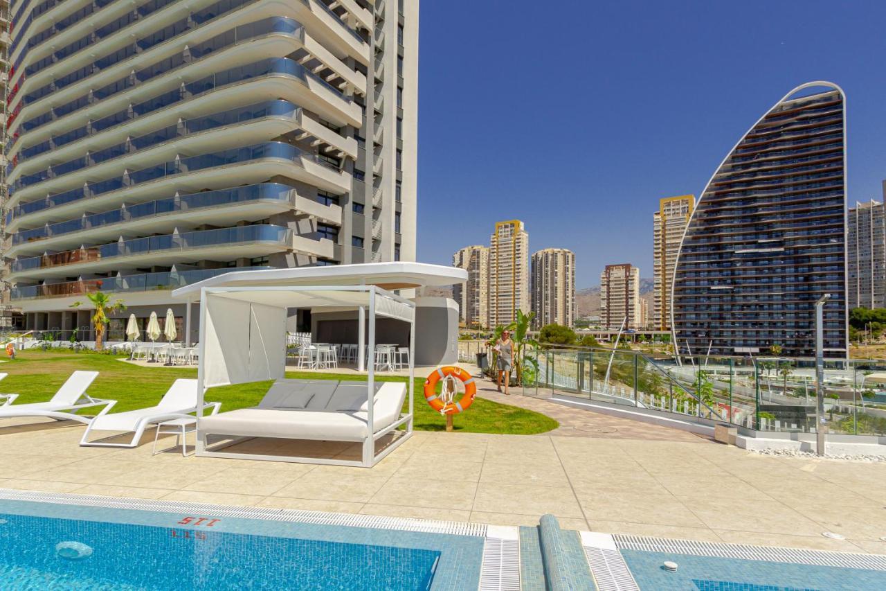 Sunset Cliffs Sea & Sky Apartments Benidorm Eksteriør billede