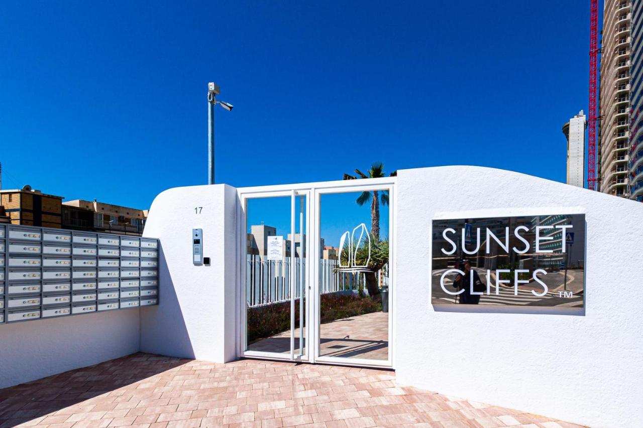 Sunset Cliffs Sea & Sky Apartments Benidorm Eksteriør billede